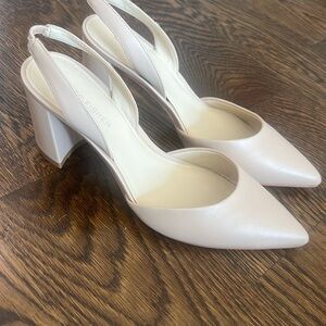 Marc Fisher Sling Back Heel - Nude